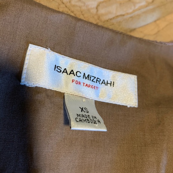 ISAAC MIZRAHI Lace Peplum Tank - Picture 2 of 6